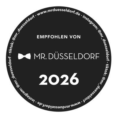 Mr Düsseldorf Empfohlen Siegel 2026